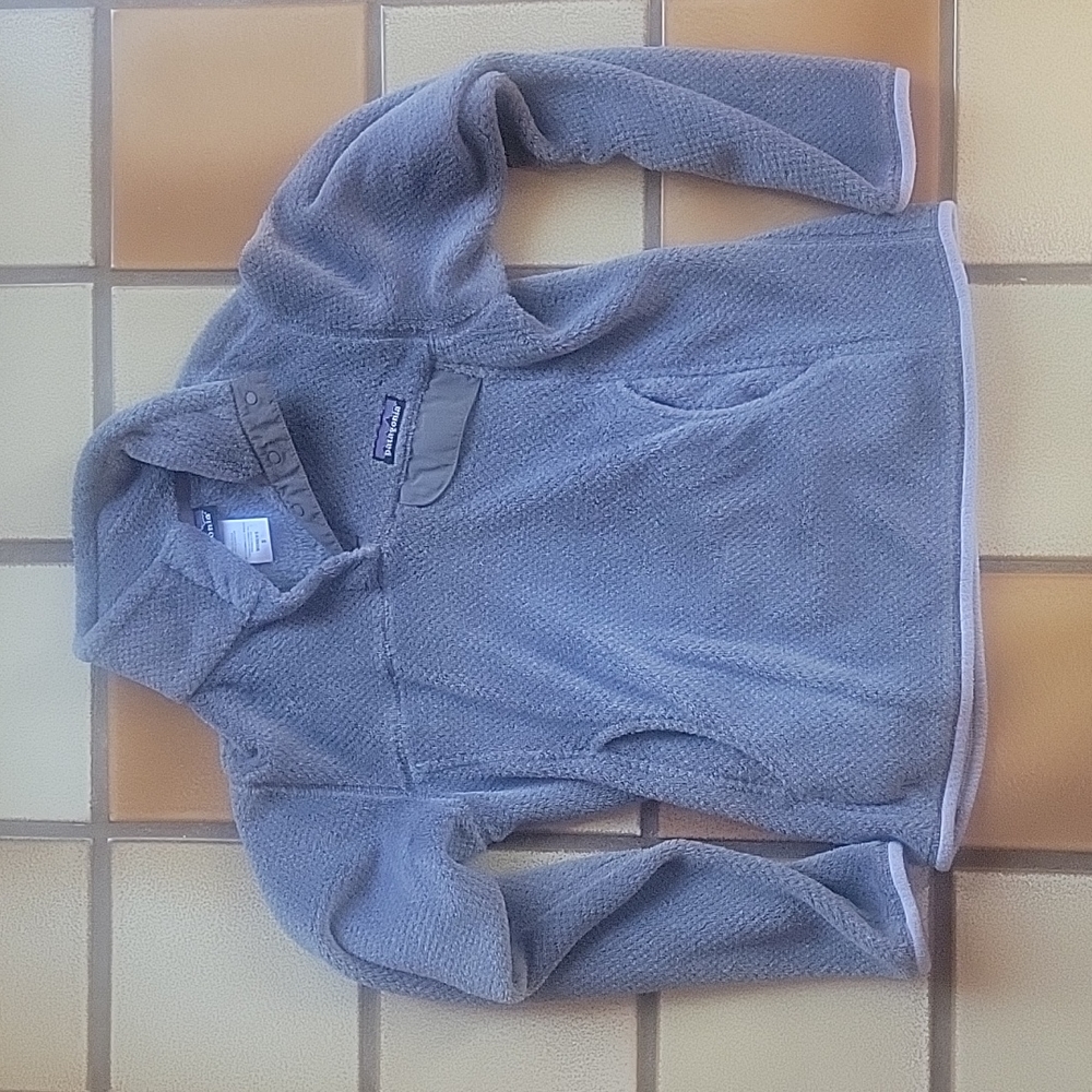 Patagonia Fleece Snap S Blue/Gray